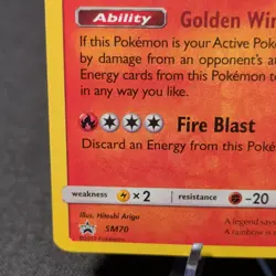 Shining Ho-Oh SM70 Promo Card NM - Image 5
