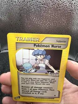 Pokemon Nurse Trainer Card. 145/165. E Reader Series. Regular - Image 2