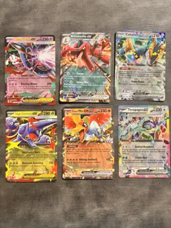 Pokemon TCG Hidden Fates Holo English 6-Card Lot Mega Floette EX Ho-Oh EX - Image 2