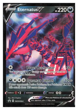 Eternatus V Holo Promo SWSH: Sword & Shield Promo Cards SWSH064 NM A031 - Image 1