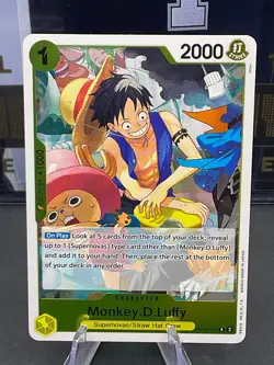 Monkey.D.Luffy OP10-111 (R) Rare Foil Royal Blood One Piece Card Game - Image 1