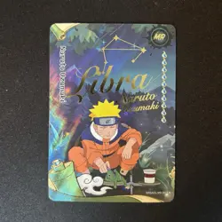 Kayou Naruto Uzumaki Libra Card NRSA01-MR-001L4 English - Image 1