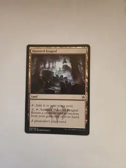 Magic the Gathering Dark Ascension Haunted Fengraf/25 NM - Image 1