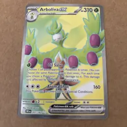 Pokemon TCG Arboliva EX 207/182 Full Art Holo Card, 2025 Destined Rivals Series - Image 1