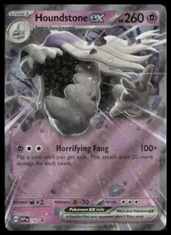 Houndstone ex #162 Scarlet & Violet Promo Cards Pokemon VLP - Image 1