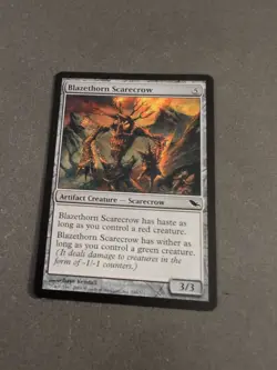 Blazethorn Scarecrow *Common* Magic MtG x1 Shadowmoor - Image 1