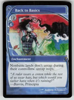 Back to Basics (Future Sight) Rare Mystery Booster 2 154 MTG Near Mint 2024 - Image 1