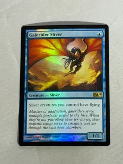 MTG FOIL Galerider Sliver Core Set 2014 Magic the Gathering - Image 1