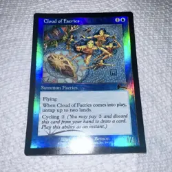 Magic: The Gathering Cloud of Faeries Urza's Legacy Foil English #29/143 - Image 2