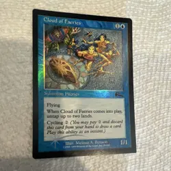 Magic: The Gathering Cloud of Faeries Urza's Legacy Foil English #29/143 - Image 4