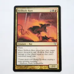 MTG Multicoloured - Hellhole Rats - 113 - Dissension - Image 1