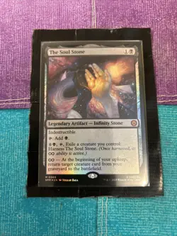 The Soul Stone FOIL 0066 NM/ MNT MtG Magic the Gathering SPM Marvel's Spider-Man - Image 1
