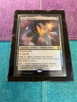 The Soul Stone FOIL 0066 NM/ MNT MtG Magic the Gathering SPM Marvel's Spider-Man - Image 2