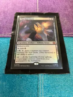 The Soul Stone FOIL 0066 NM/ MNT MtG Magic the Gathering SPM Marvel's Spider-Man - Image 3