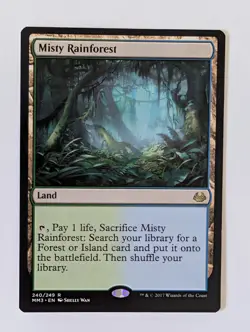Misty Rainforest - Modern Masters 2017 EN [MM3 - 240] - NM TCG MTG - Image 1