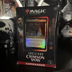 MTG Innistrad Crimson Vow Vampiric Bloodline Commander Sealed Deck 2021 - Image 1