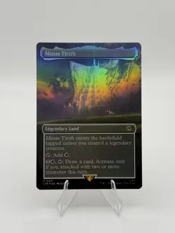 Minas Tirith (0341) (Borderless) Universes Beyond: the Lord of the Rings: Foil - Image 1