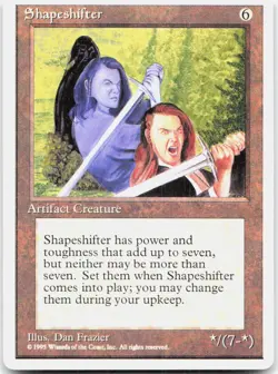 Shapeshifter Moderately Played Fourth Edition Uncommon Magic: The Gathering - Image 1