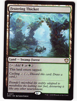 Festering Thicket Commander: Secrets of Strixhaven Regular - Image 1