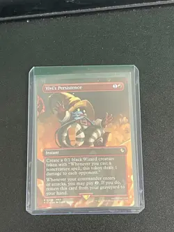 Vivi's Persistence (Borderless) Commander: Final Fantasy Foil - Image 1