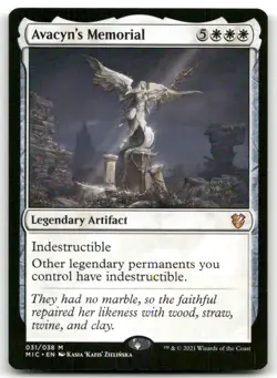 Avacyn's Memorial #31 (NM) Midnight Hunt MIC Magic MTG - Image 1