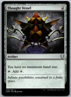 Thought Vessel 346 Uncommon Commander Legends Magic: The Gathering Near Mint - Image 1