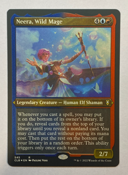 MTG - Neera, Wild Mage - Etched Foil - CL: Battle for Baldur's Gate - Image 1