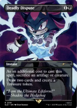 Deadly Dispute SLD #2091 Rare Secret Lair Drop Series Magic: The Gathering NM - Image 1