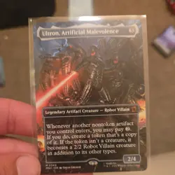 Ultron, Artificial Malevolence (Borderless) (0344) Marvel Super Heroes Regular - Image 1
