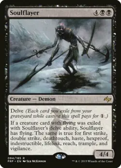 Magic the Gathering MTG Soulflayer (84) Fate Reforged - Image 1