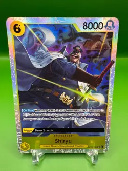 Shiryu OP16-108 SR The Time of Battle One Piece Foil Near Mint - Image 1