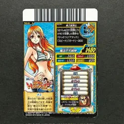 PREORDER Nami TW2-03 Japanese One Piece Treasure World Berry Match Carddass - Image 2