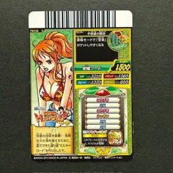 PREORDER Nami TW3-05 Japanese One Piece Treasure World Berry Match Carddass - Image 2