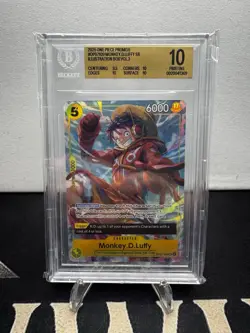 One Piece Illustration Box Vol.3 Promo - Monkey D. Luffy OP07-109 - BGS 10 - Image 1