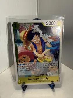One Piece TCG Monkey.D.Luffy Super Novas/Staw Hat Crew Royal Blood OP10-111R NM - Image 1