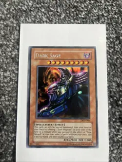 Yu-Gi-Oh Dark SAGE Secret Rare DOD-002. - Image 1