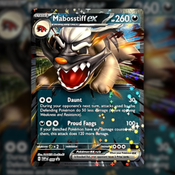 Mabosstiff EX 086 Black Star Promo SVP (Scarlet & Violet) NM Pokemon Card - Image 1