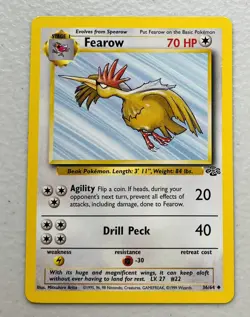 Fearow 36/64 Jungle Set Pokemon Card - Image 1