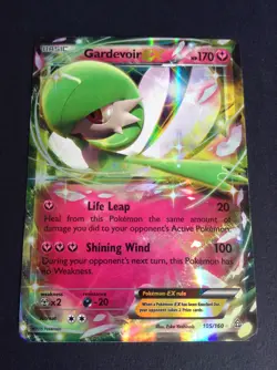 Pokemon Card PRIMAL CLASH GARDEVOIR EX 105/160 ULTRA RARE HOLO - NM / MINT - Image 1