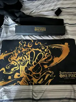 ONE PIECE Card Game 2nd ANNIVERSARY Set Playmat And Case Storage - Image 1