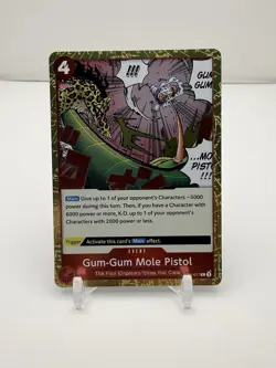 Gum-Gum Mole Pistol ST21-017 Holo English | ONE Card | One Piece TCG - Image 5