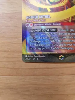 Mother Gothel - Knows What's Best 211/204 Enchanted Disney Lorcana English Card - Image 2