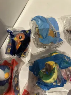 2018 whole set Pokemon McDonald’s toys with cards - unopened - Image 4