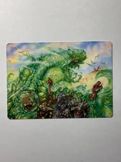 Mimeoplasm Revered One Gold Signed Art Card 28/54 Aetherdrift - Image 1