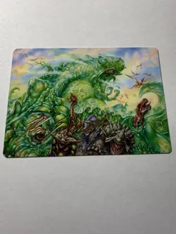 Mimeoplasm Revered One Gold Signed Art Card 28/54 Aetherdrift - Image 2
