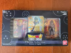 Dragonball Super Card Game Theme Selection History Of Vegeta - Image 1
