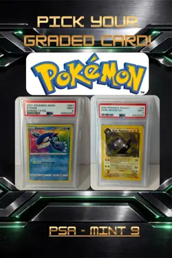 Pokemon PSA 9 Graded Slab - Pick Your Card! Vintage & Modern Holo Rare - Image 3