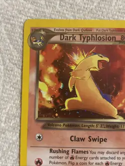 Dark Typhlosion 10/105 Neo Destiny Holo Rare Pokemon Card - Image 5