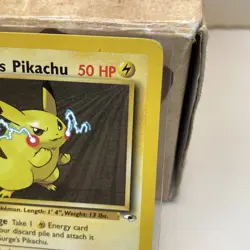 Lt Surges Pikachu 81/132 NM / M - 1ST EDITION - Gym Heroes Pokemon Card - Image 3