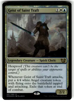 Magic: The Gathering FOIL MTG NM Geist of Saint Traft Mythic - Image 1
